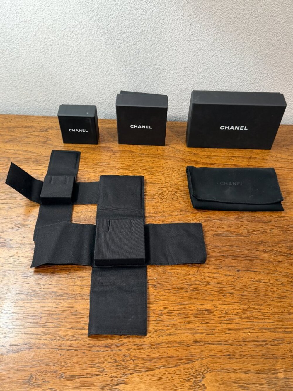 Chanel Empty Gift Box Set with Protective Dust Sleeves - Picture 8 of 10